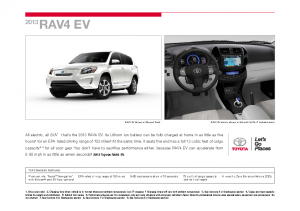 2013 Toyota Rav4 EV