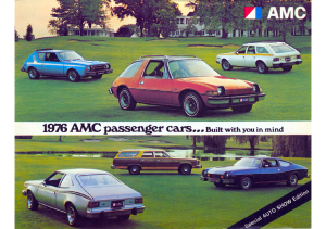 1976 AMC Passenger Cars Auto Show Edition