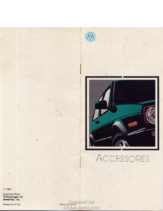 1992 VW Accessories