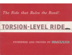 1956 Packard Torsion Ride Folder