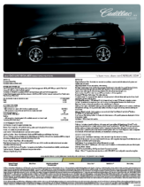 2010 Cadillac Escalade Specs