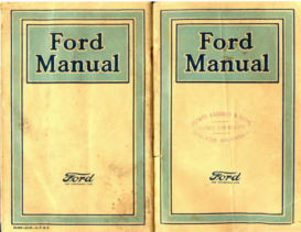 1921 Ford Manual British