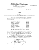 1922 Ford Dealer Letters