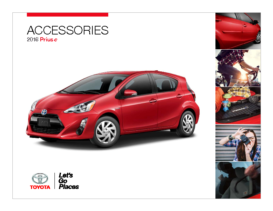 2016 Toyota Prius C Accessories