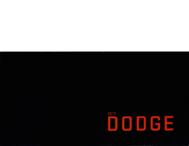 2011 Dodge Full Line