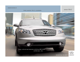 2003 Infiniti FX45 Spec Sheet