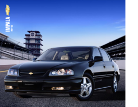 2004 Chevrolet Impala Indy SS Spec Sheet