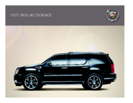 2007 Cadillac Escalade Spec Sheet