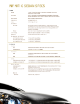 2007 Infiniti G Sedan Spec Sheet