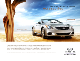 2009 Infinit G Convertible Accssories