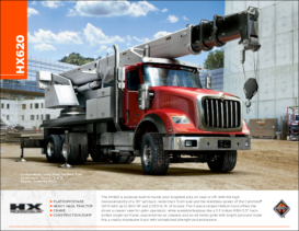 2018 International HX 620 Spec Sheet