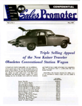 1949 Kaiser Sales Promoter