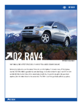 2002 Toyota RAV4 Specs