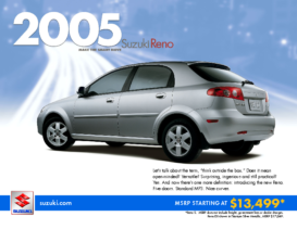2005 Suzuki Reno Specs