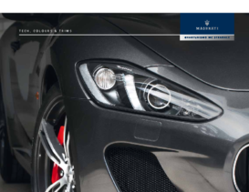 2014 Maserati GranTurismo MC Stradale Tech-Color-Trim