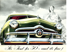 1950 Ford Custom Foldout AUS