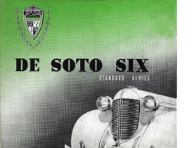 1938 DeSoto Six Foldout AUS