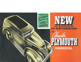 1939 Chrysler Plymouth Commercials AUS