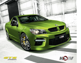 2014 Holden HSV Maloo GTS AU