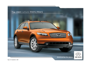 2003 Infiniti FX45 CN