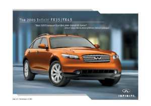 2005 Infiniti FX35 CN