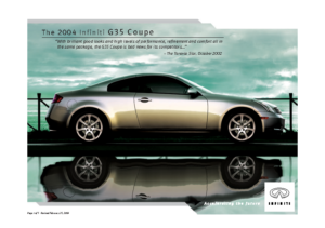 2004 Infiniti G35 Coupe CN