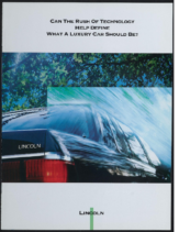 1992 Lincoln Full Line