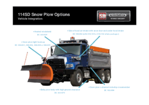 2019 Freightliner Snow Plow Options