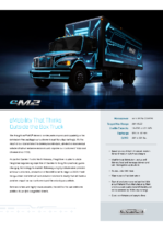 2022 Freightliner EM2 Spec Sheet
