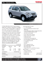 2004 Honda CR-V Specs & Prices UK