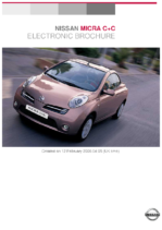 2006 Nissan Micra C+C UK