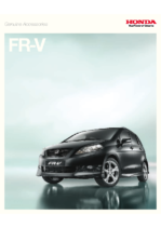 2007 Honda FR-V Accessories UK