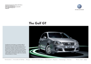 2007 VW Golf GT UK