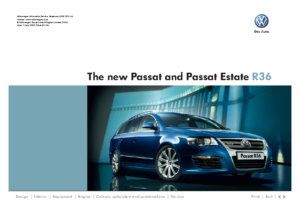 2008 VW Passat Estate R36 UK