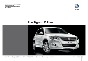 2009 VW Tiguan R Line UK