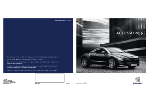 2012 Peugeot RCZ Accessories UK