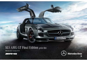 2014 Mercedes-Benz SLS AMG Coupe & Roadster UK