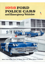 1958 Ford Police Cars